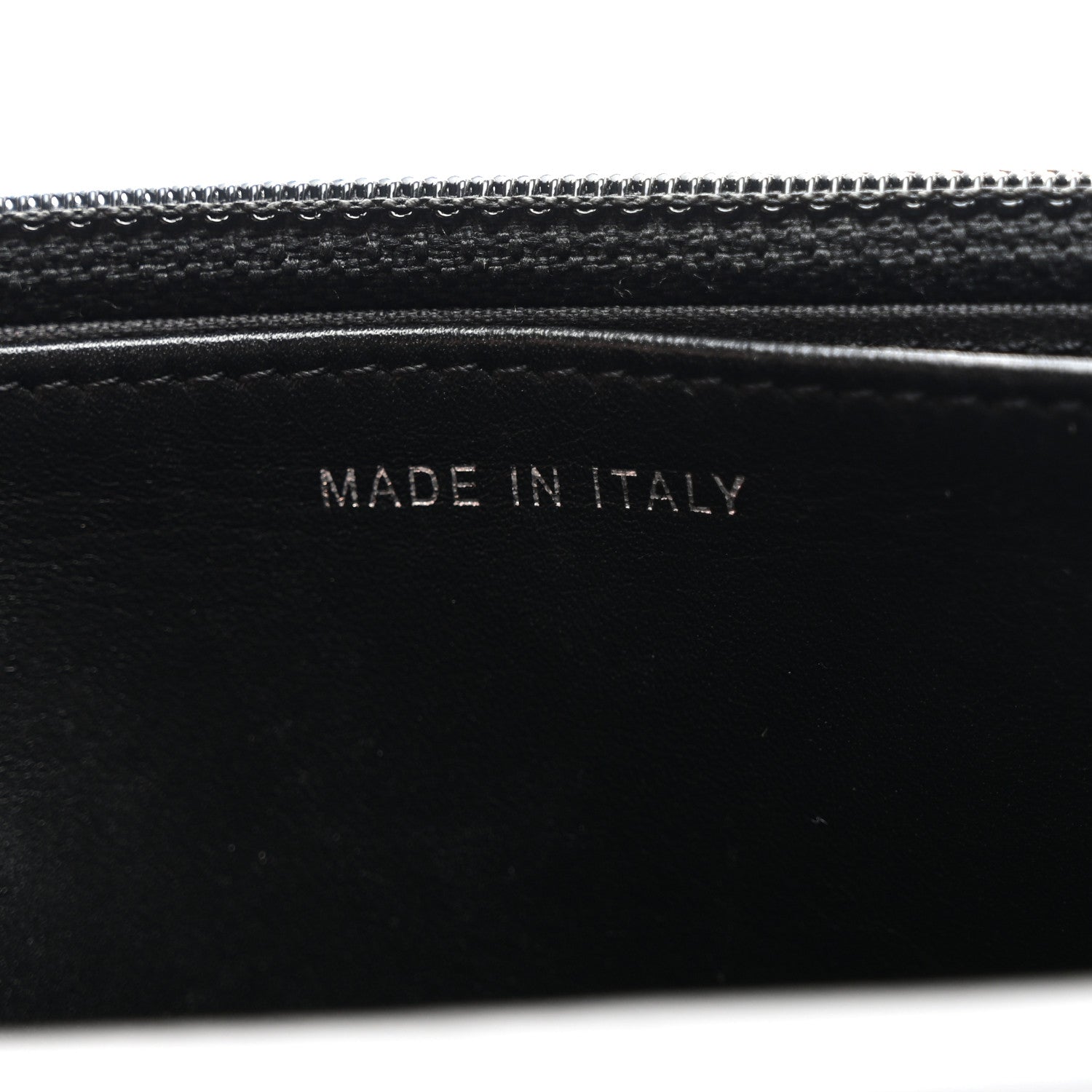 Chanel Calfskin Chain 20s Signe Wallet on Chain WOC Black 7 of 12