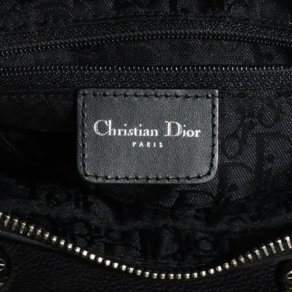 Christian Dior Calfskin Cannage Stitched Small East West Lady Dior Black 8 of 9