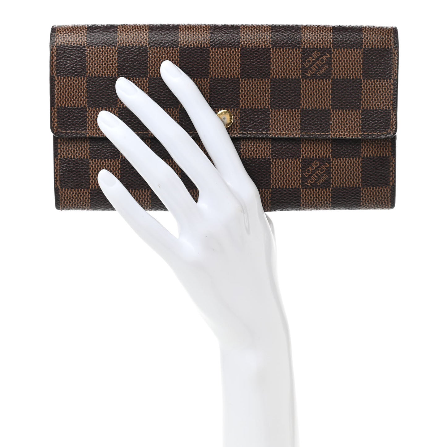 Damier Ebene Sarah Wallet