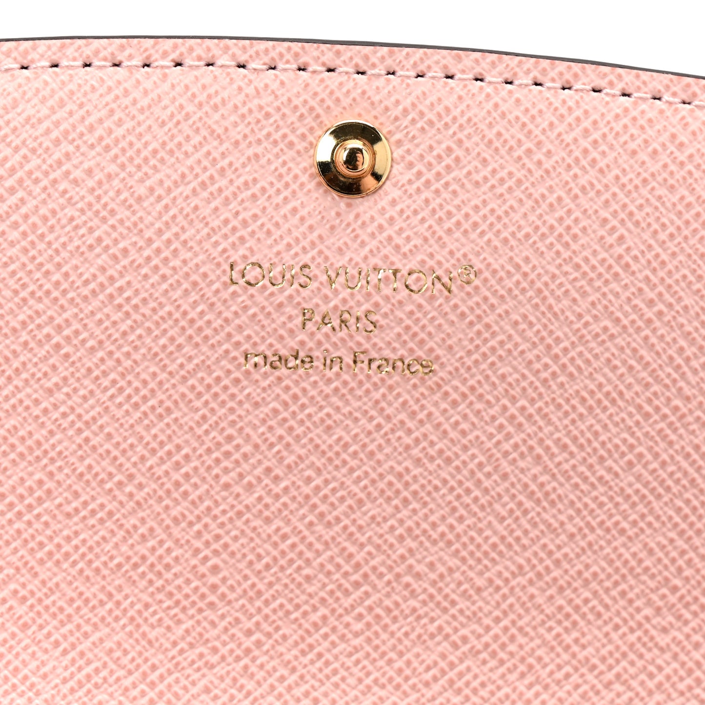 Monogram Emilie Wallet Rose Ballerine