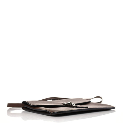 Gucci Grand Prix Calfskin Jackie Convertible Shoulder Bag Nut Brown 4 of 9