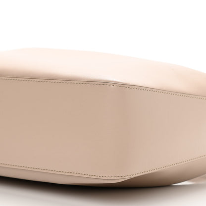 Givenchy Smooth Calfskin Medium Moon Cut Out Shoulder Bag Dune 9 of 9