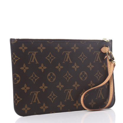 Louis Vuitton Monogram Neverfull MM GM Pochette 2 of 8