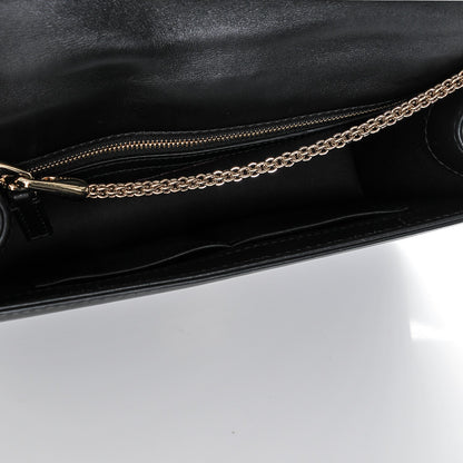 Valentino Garavani Vitello Medium Glam Lock Rockstud Flap Black 5 of 6