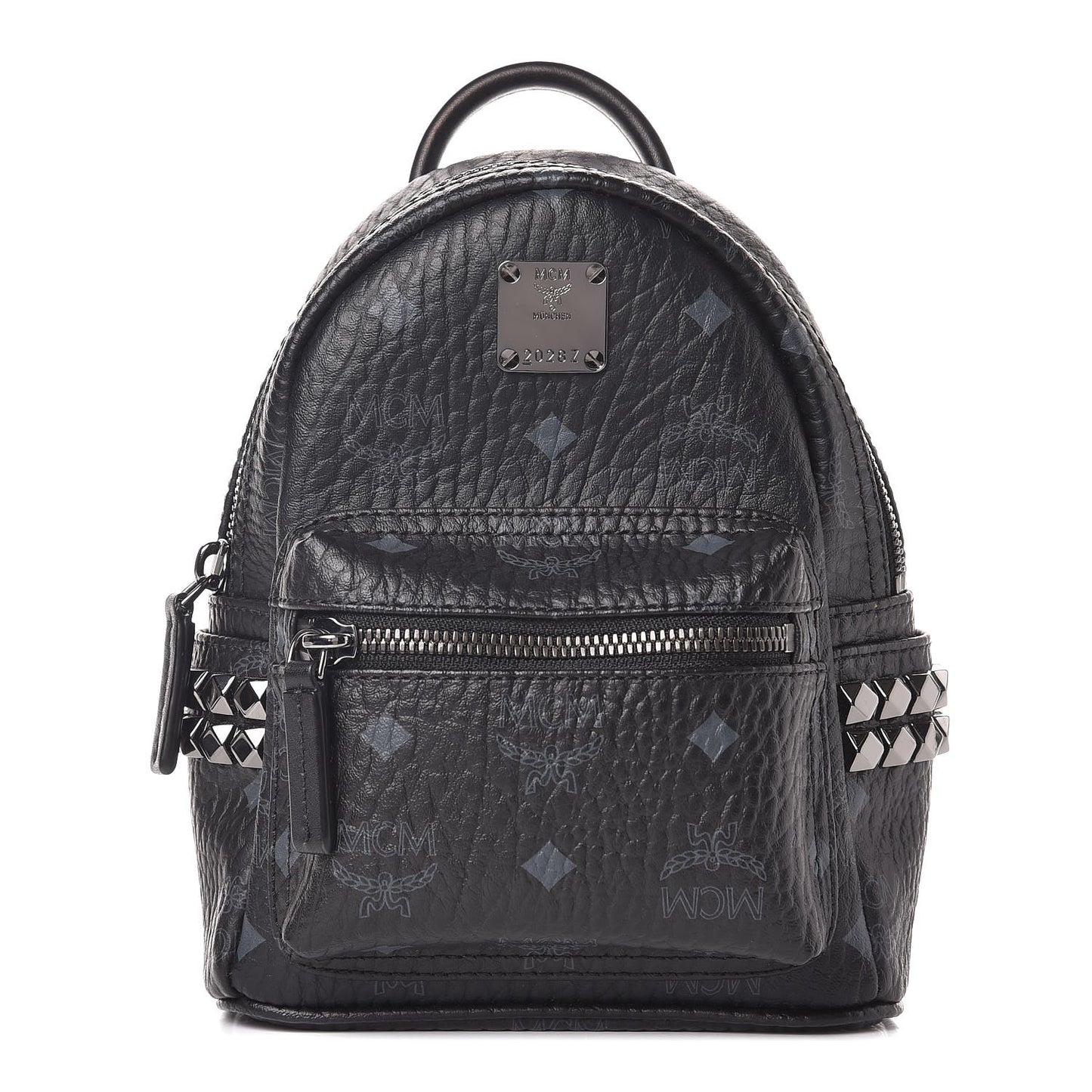 Visetos Studded X-Mini Bebe Boo Backpack Black