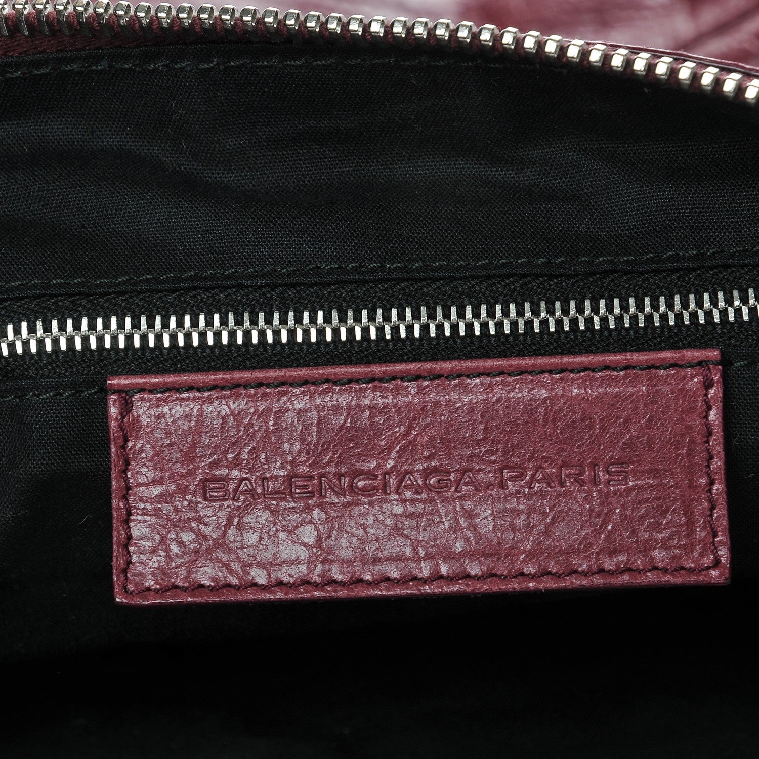 Balenciaga Agneau Giant 12 Silver Hardware Day Hobo Cassis 6 of 7