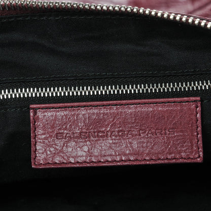 Balenciaga Agneau Giant 12 Silver Hardware Day Hobo Cassis 6 of 7