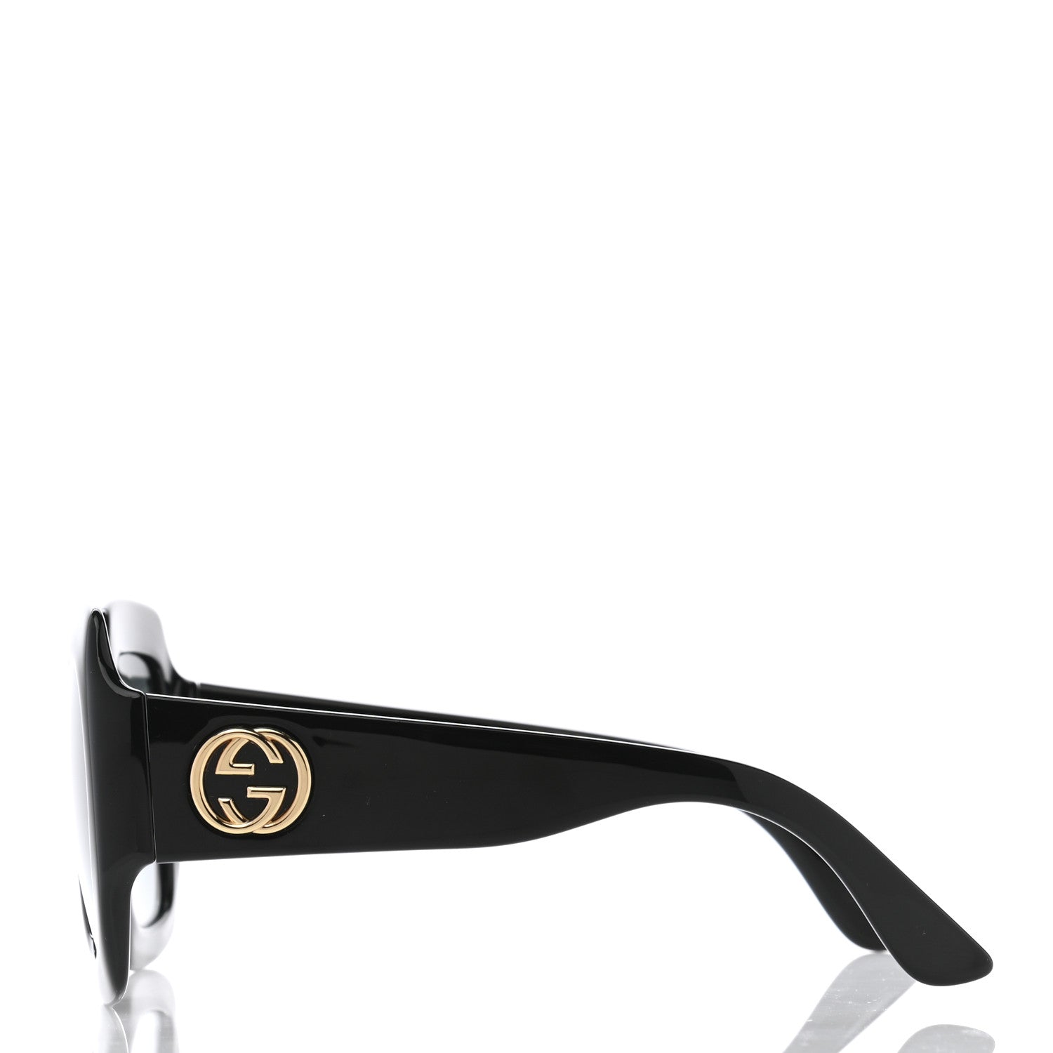 Gucci Acetate Square Frame Sunglasses GG0053S Black 3 of 8