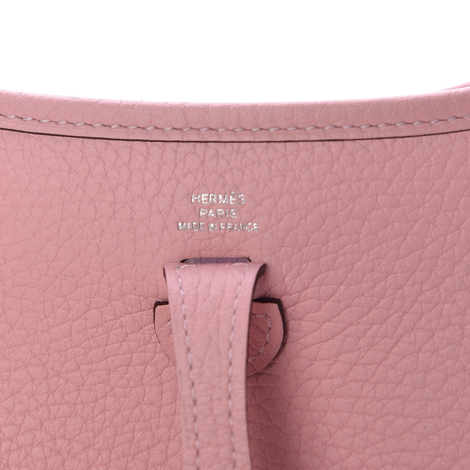 Hermes Taurillon Clemence Evelyne TPM Rose Sakura 6 of 10