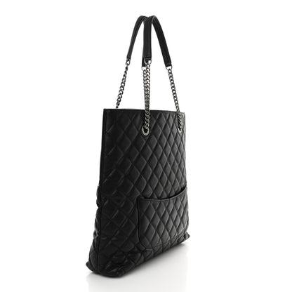 Chanel Caviar Quilted Urban Delight Tote Black 3 of 17