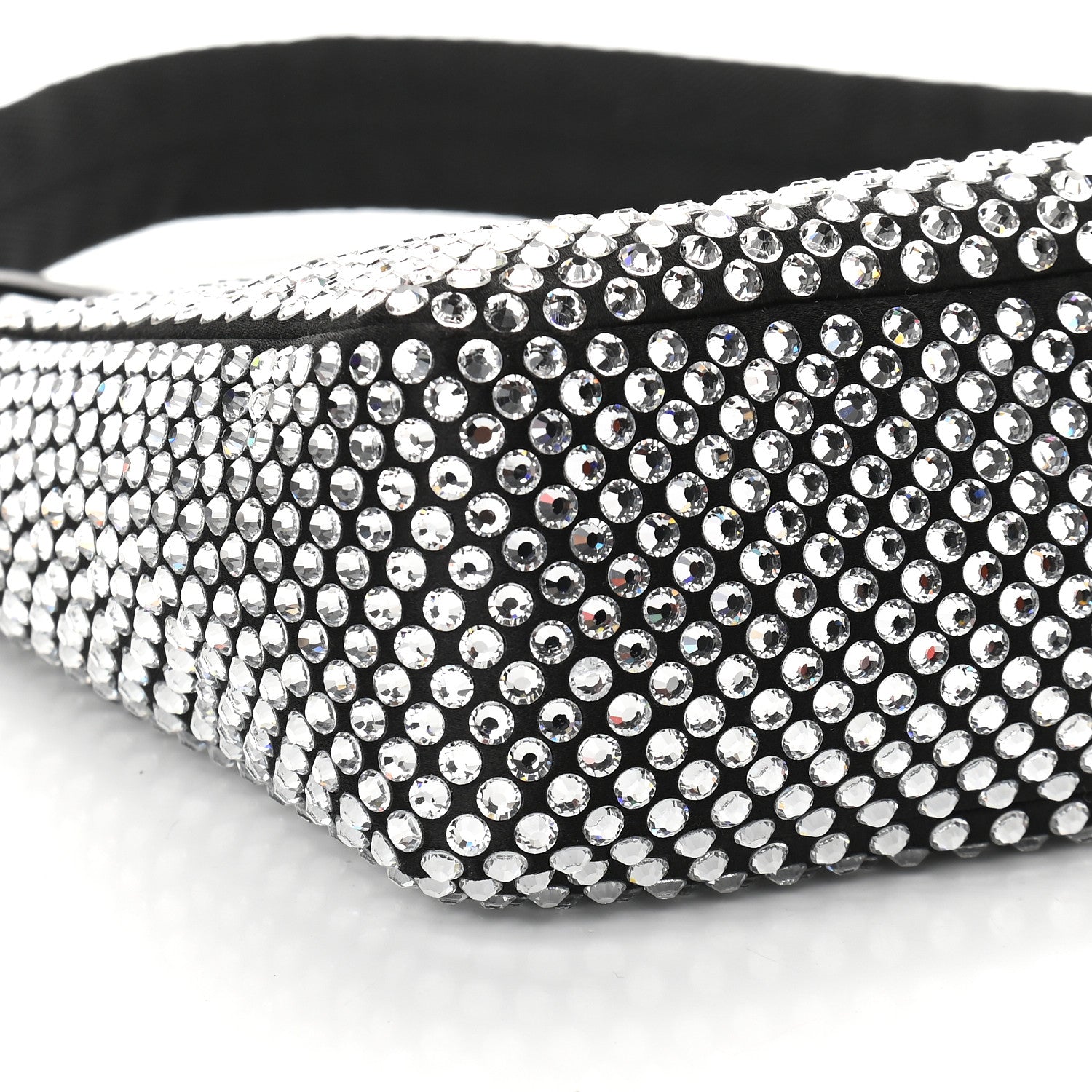 Prada Satin Crystal Mini Re-Edition 2000 Bag Cristal 8 of 9