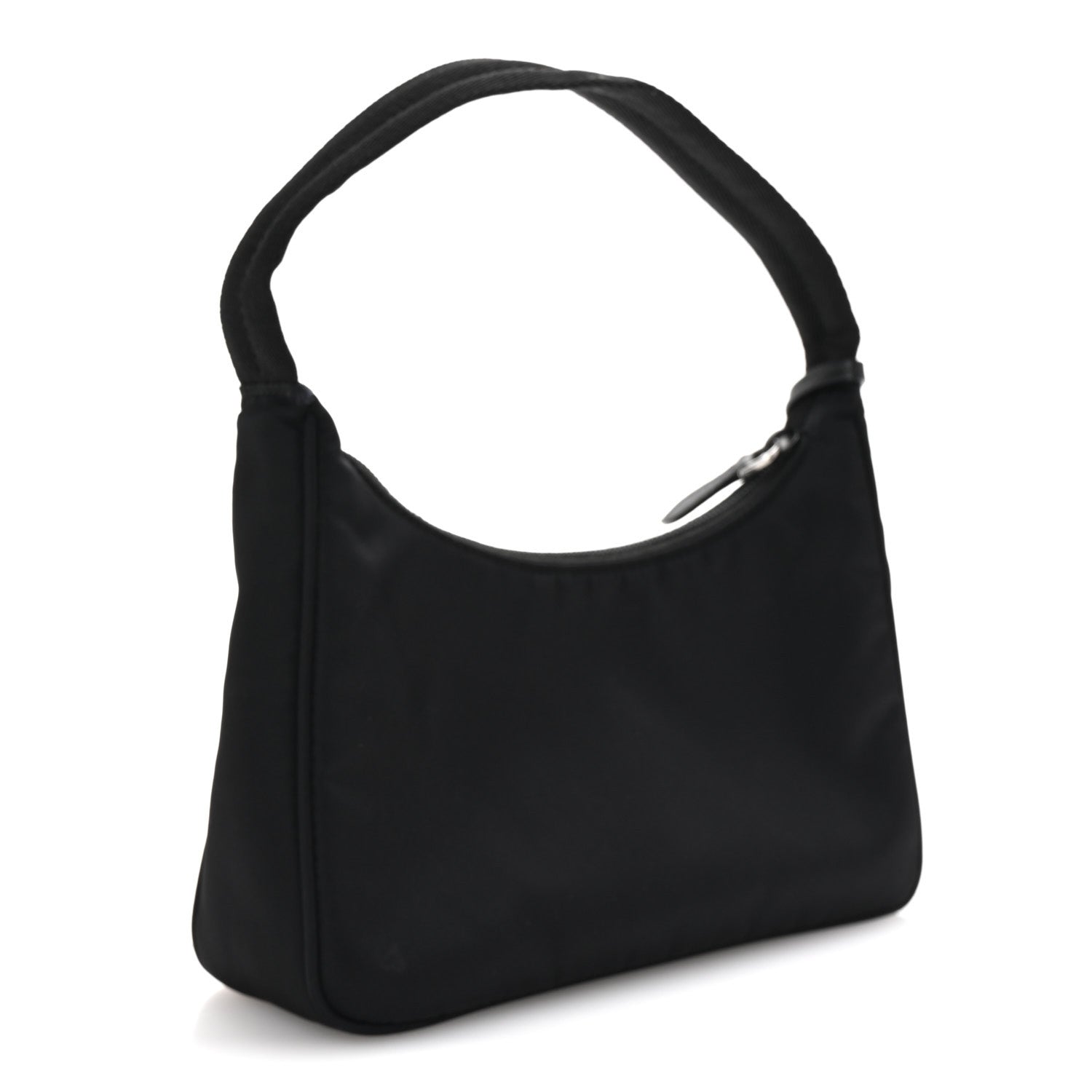 Prada Tessuto Nylon Mini Re-Edition 2000 Bag Black 3 of 9