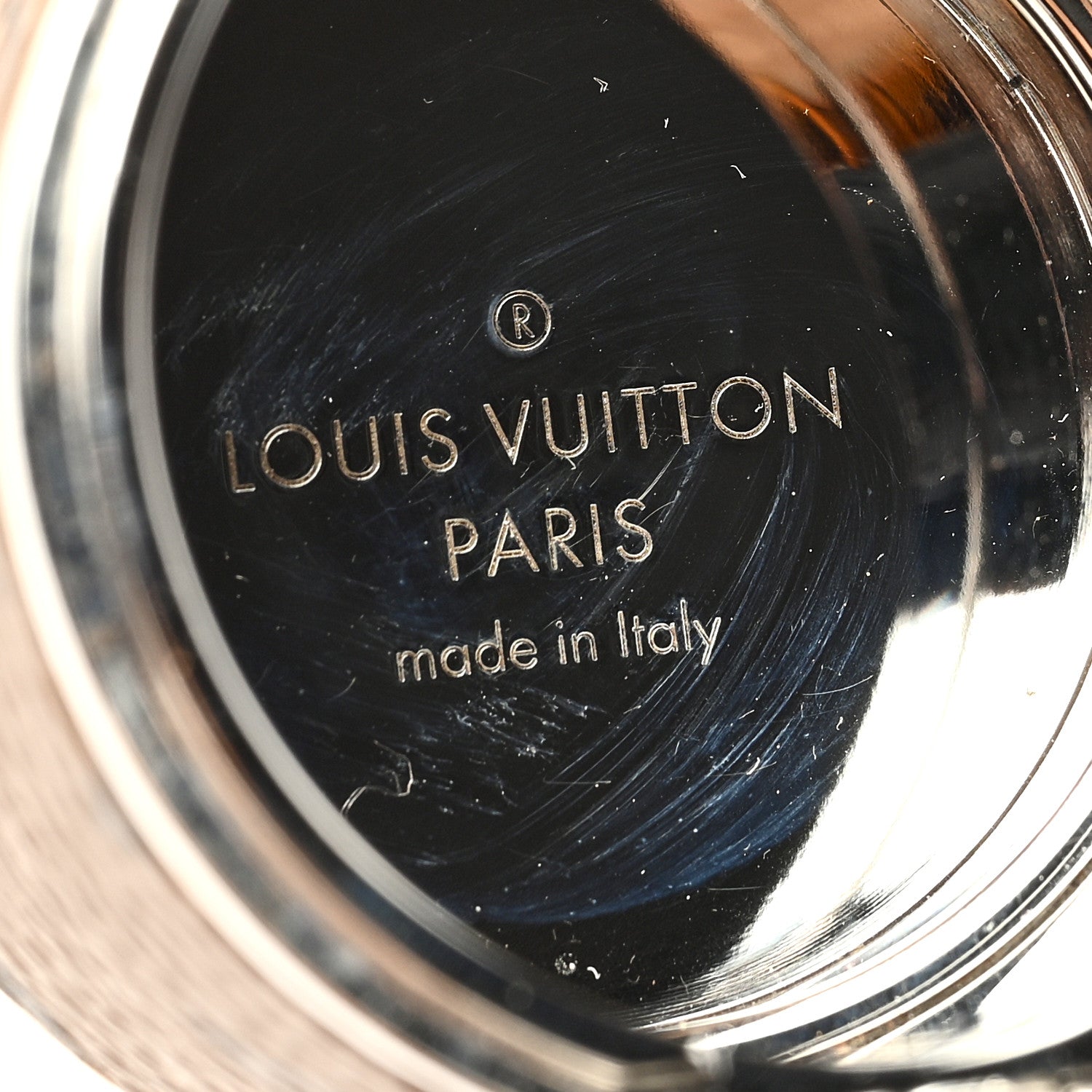 Louis Vuitton Reverse Monogram Chain Lipstick Case 6 of 9