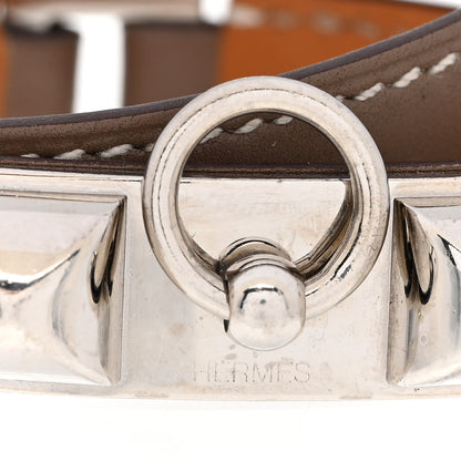 Hermes Swift Rivale Double Tour Bracelet XS Etoupe 4 of 6