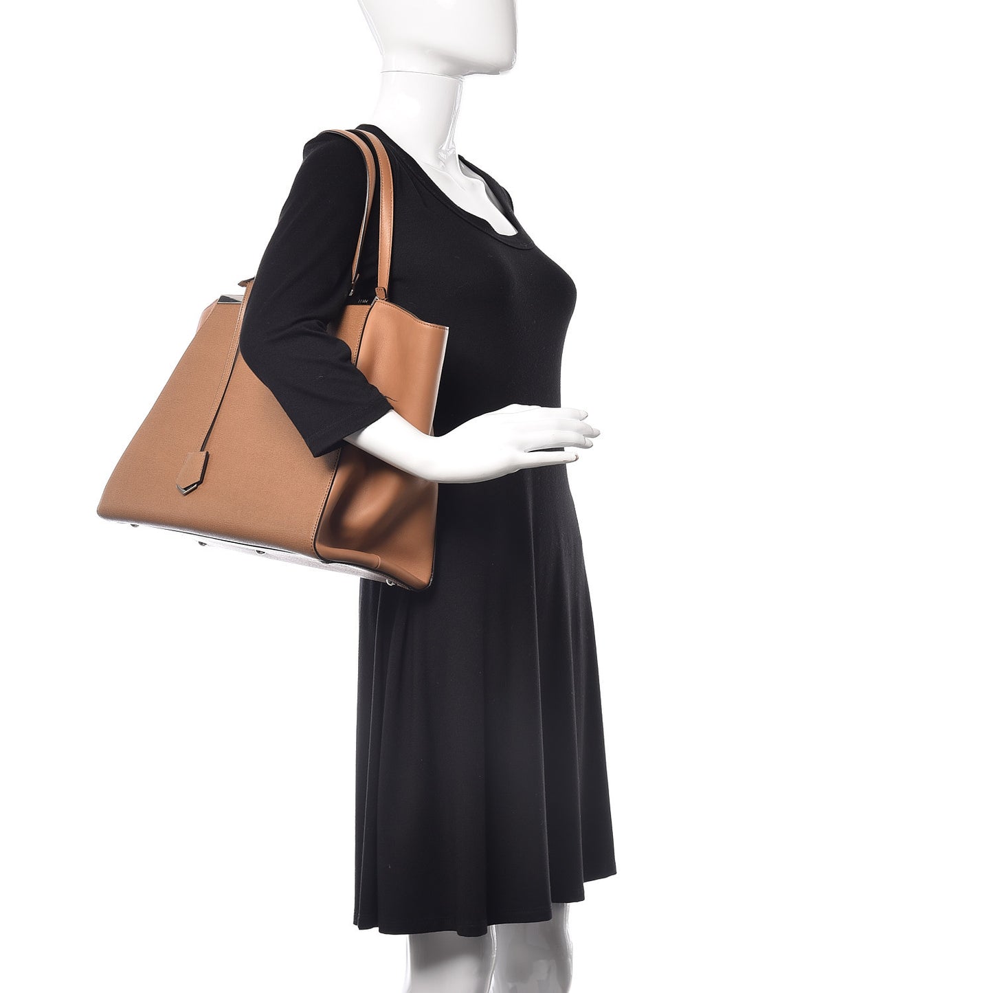 Vitello Elite Flamingo Large 3Jours Tote Orzo