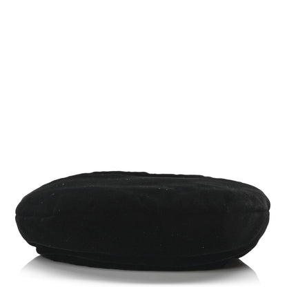 Chanel Velvet Beret Hat M Black 3 of 7