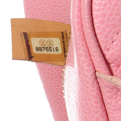 Chanel Caviar Quilted Small Bowler Pink 6 of 7