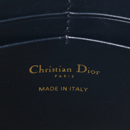 Christian Dior Oblique Saddle Chain Pouch Blue 6 of 8