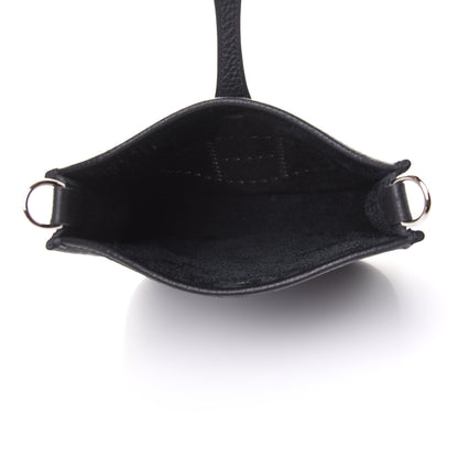 Hermes Taurillon Clemence Evelyne TPM Black 4 of 10
