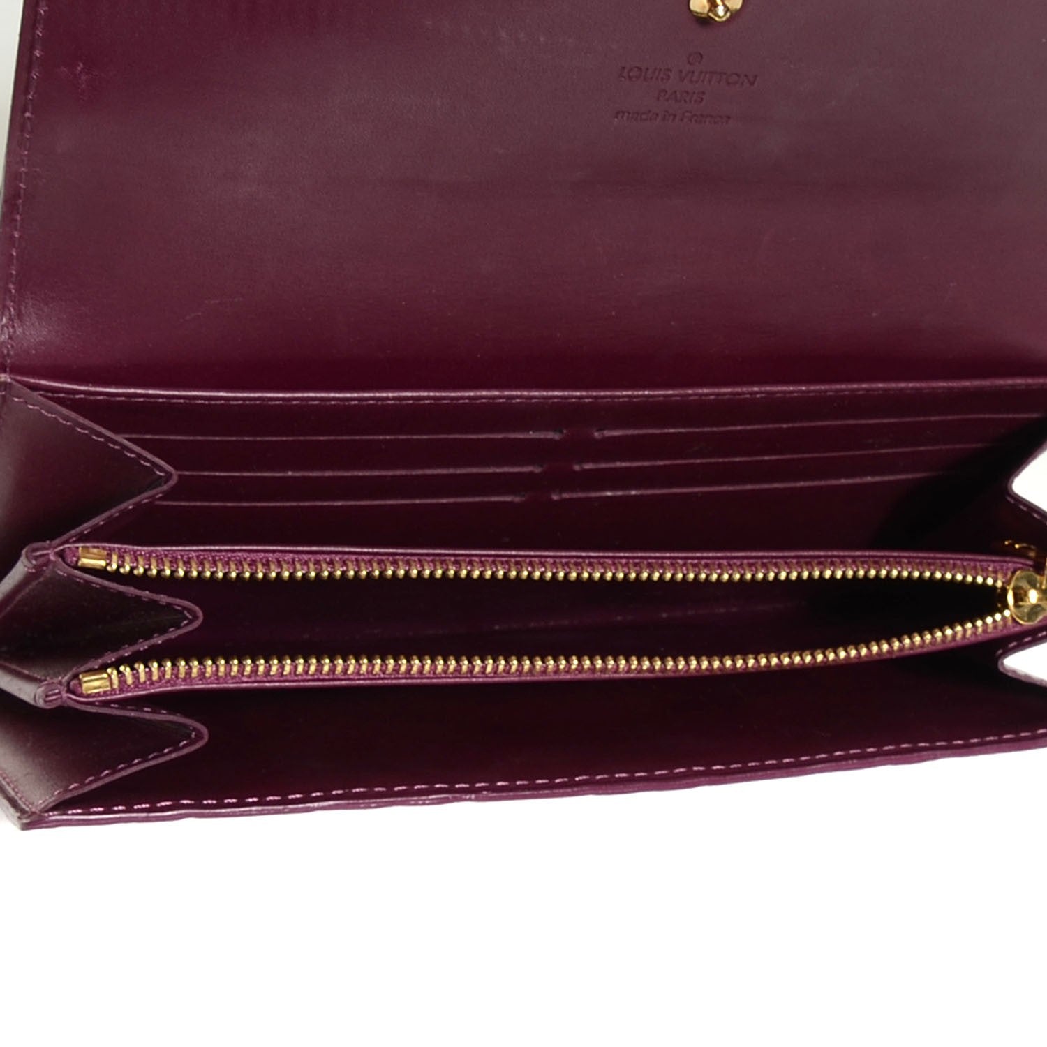 Louis Vuitton Vernis Sarah Wallet Violet 6 of 8