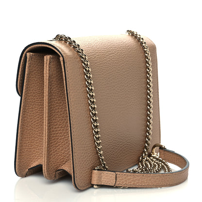 Gucci Dollar Calfskin Interlocking G Shoulder Bag Camelia 3 of 11