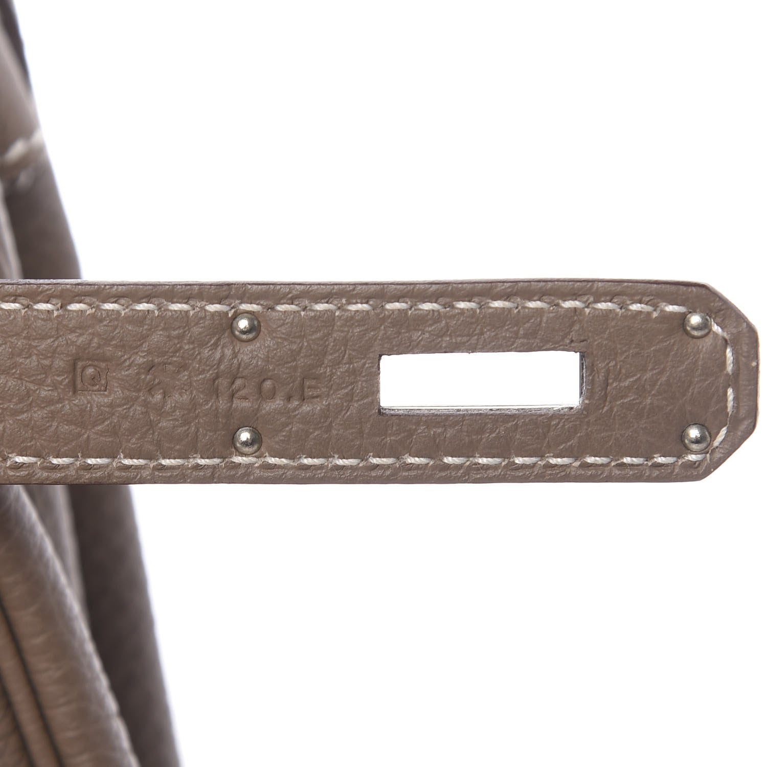 Hermes Togo Kelly Retourne 32 Etoupe 7 of 16