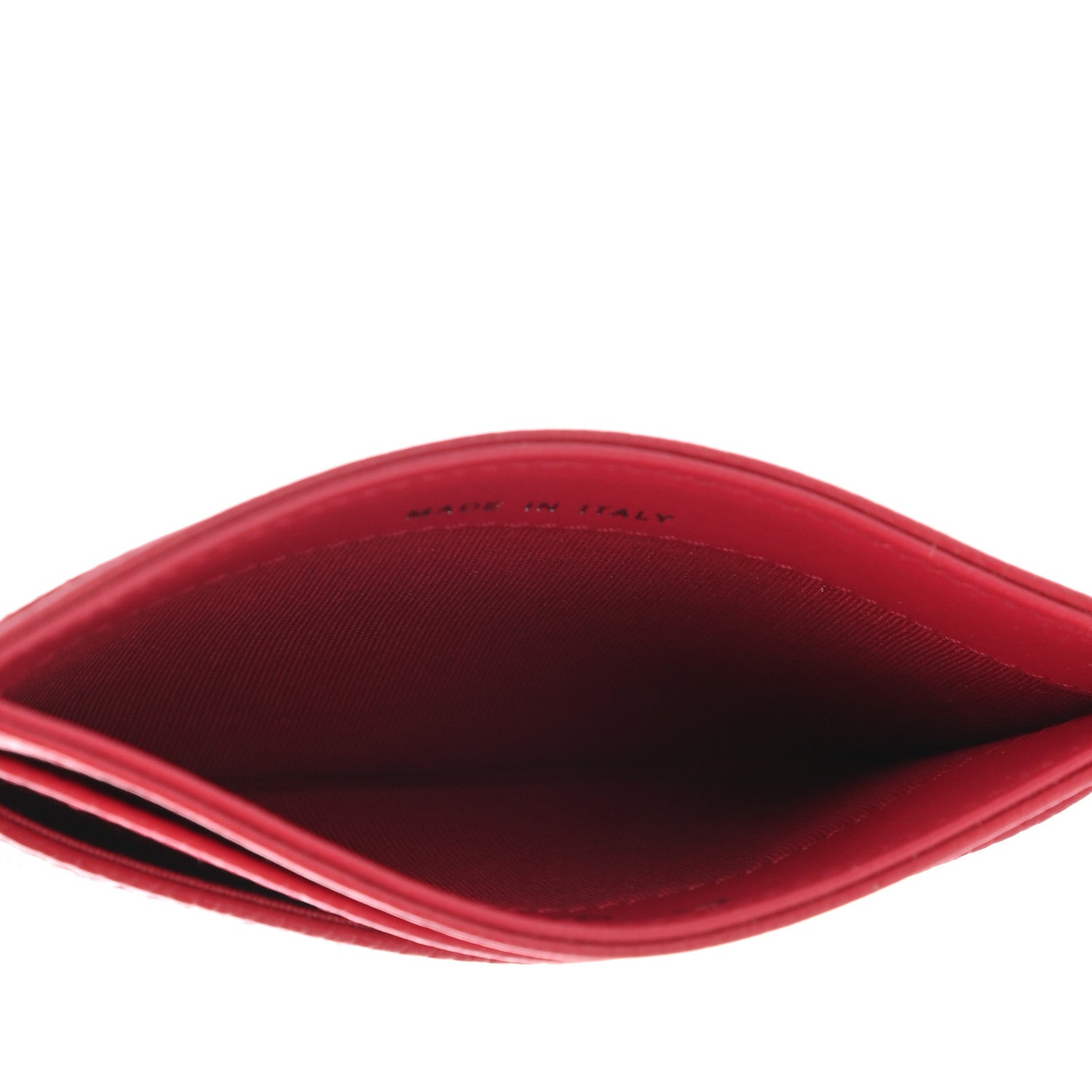 Chanel Caviar Timeless CC Card Holder Red 5 of 9