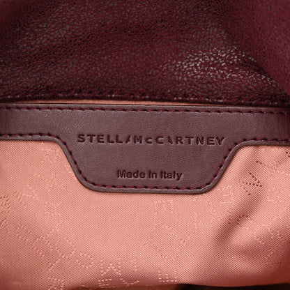 Stella McCartney Shaggy Deer Mini Falabella Fold Over Tote Plum 6 of 13