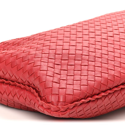 Bottega Veneta Nappa Intrecciato Large Veneta Hobo Red 9 of 10