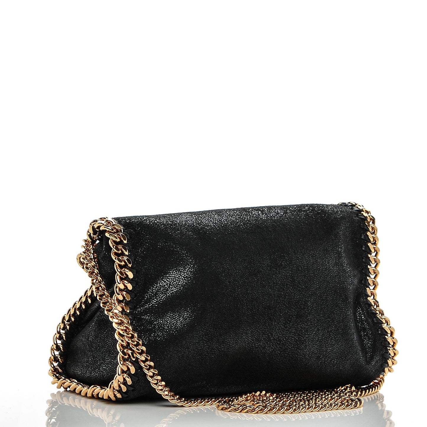 Shaggy Deer Mini Falabella Tote Black