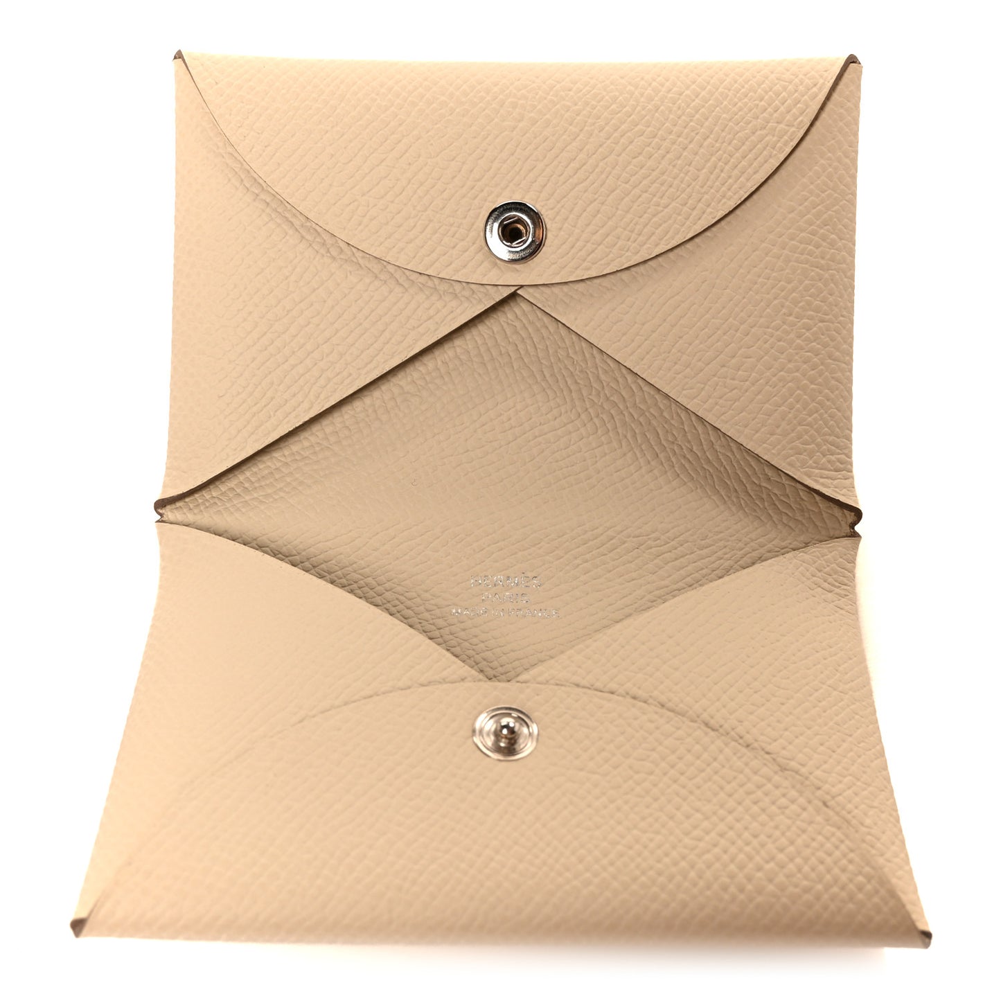 Epsom Calvi Card Case Craie