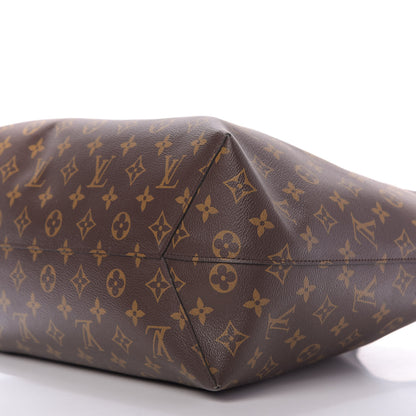 Louis Vuitton Monogram Flower Hobo Black 7 of 14