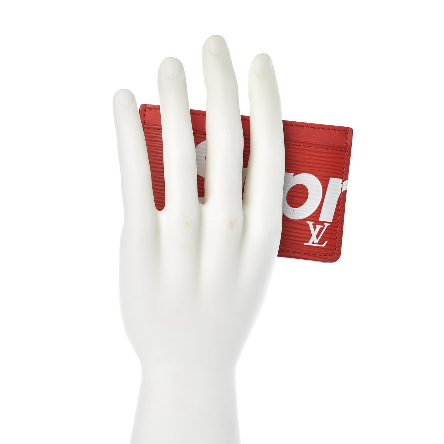 X SUPREME Epi Card Holder Red