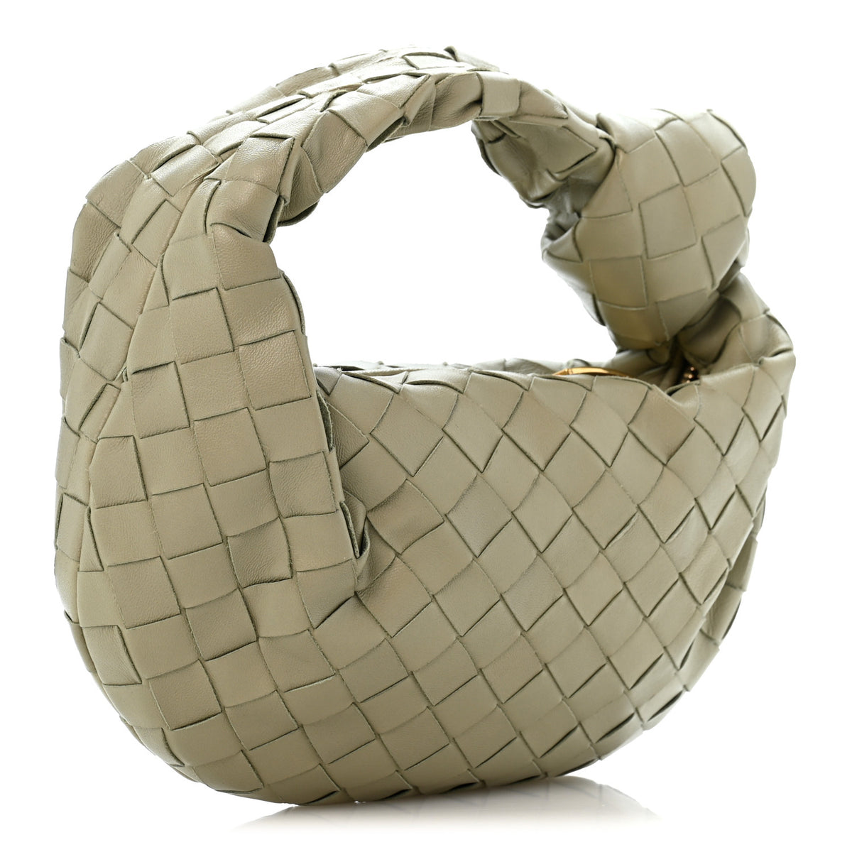 Nappa Intrecciato Mini Jodie Travertine