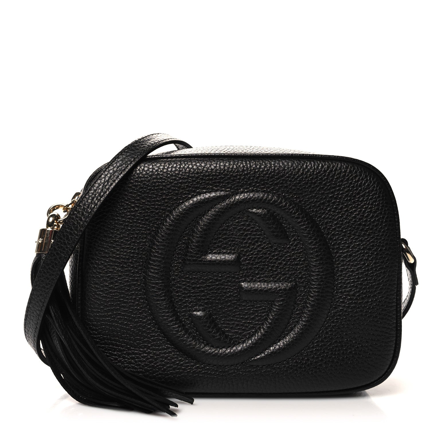 Gucci Pebbled Calfskin Small Soho Disco Bag Black 1 of 11