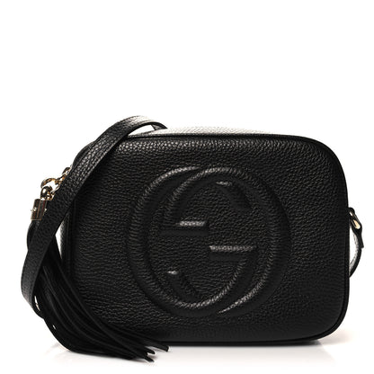 Gucci Pebbled Calfskin Small Soho Disco Bag Black 1 of 11