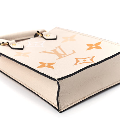 Louis Vuitton Empreinte Monogram Giant By The Pool Petit Sac Plat Cream Saffron 10 of 11