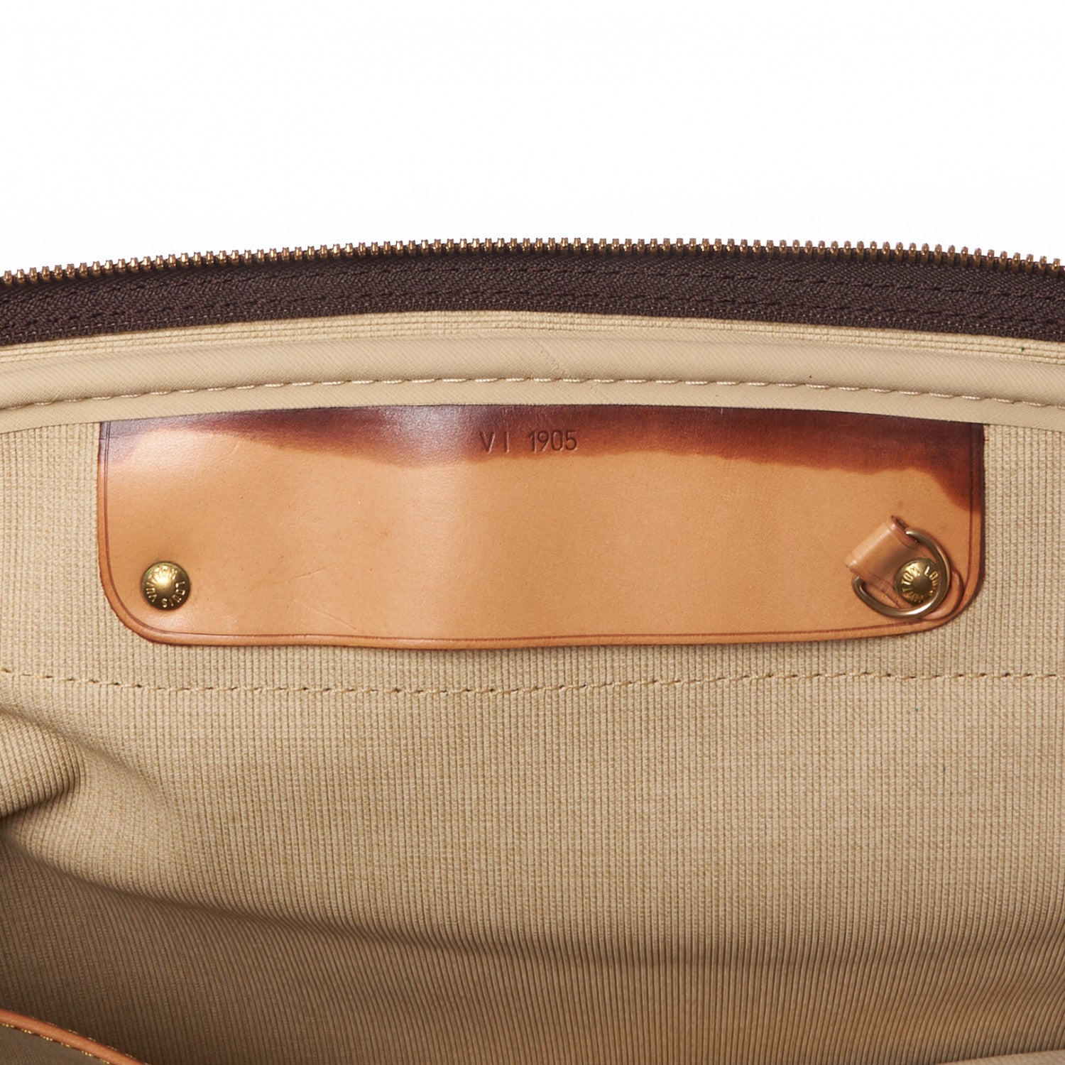 Louis Vuitton Monogram Alize 2 Compartment Luggage Travel Bag 10 of 11