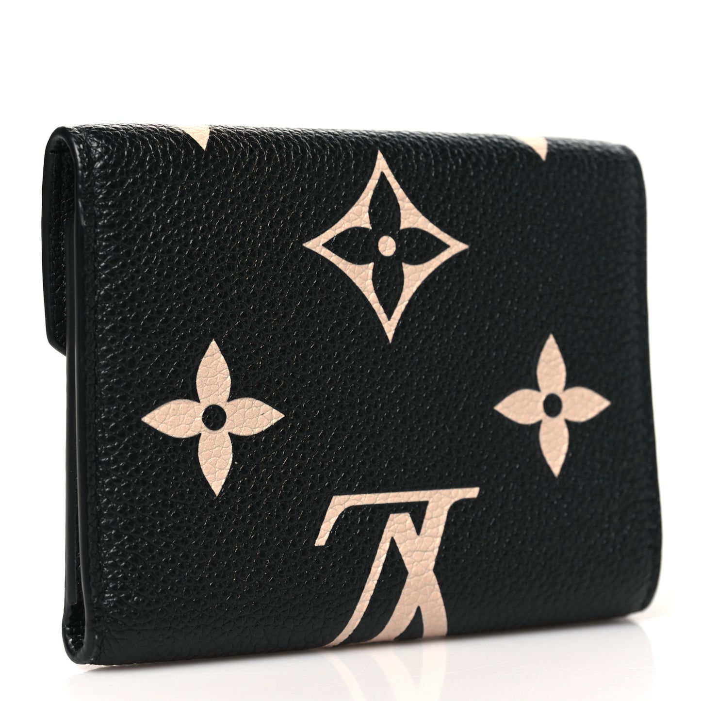 Empreinte Monogram Giant Victorine Wallet Black Beige