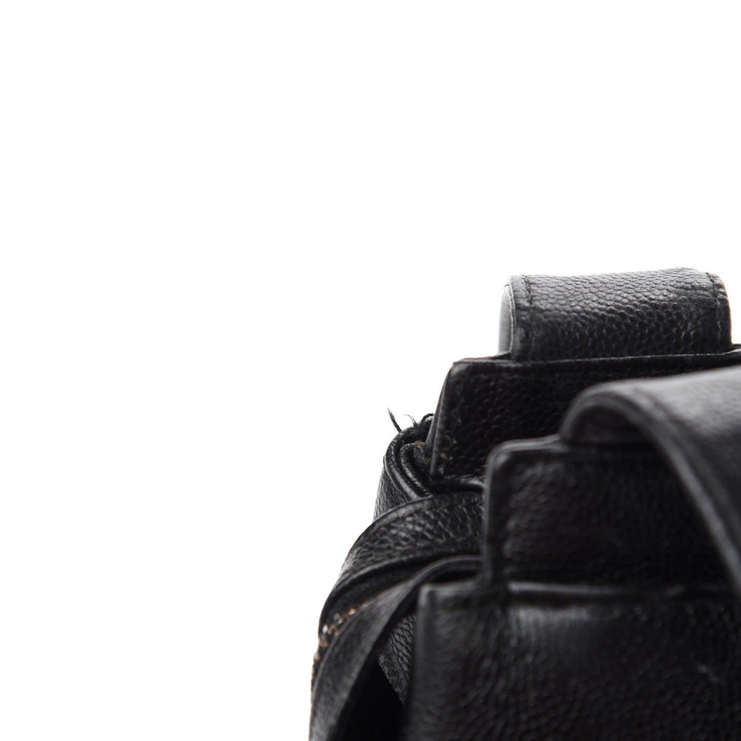 Caviar Small Shopping Tote Black