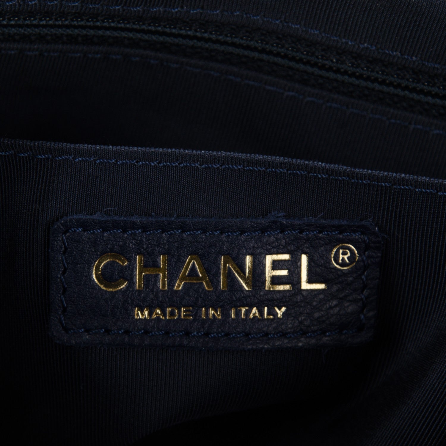 Chanel Washed Denim Quilted Large Urban Spirit Backpack Dark Blue 7 of 8