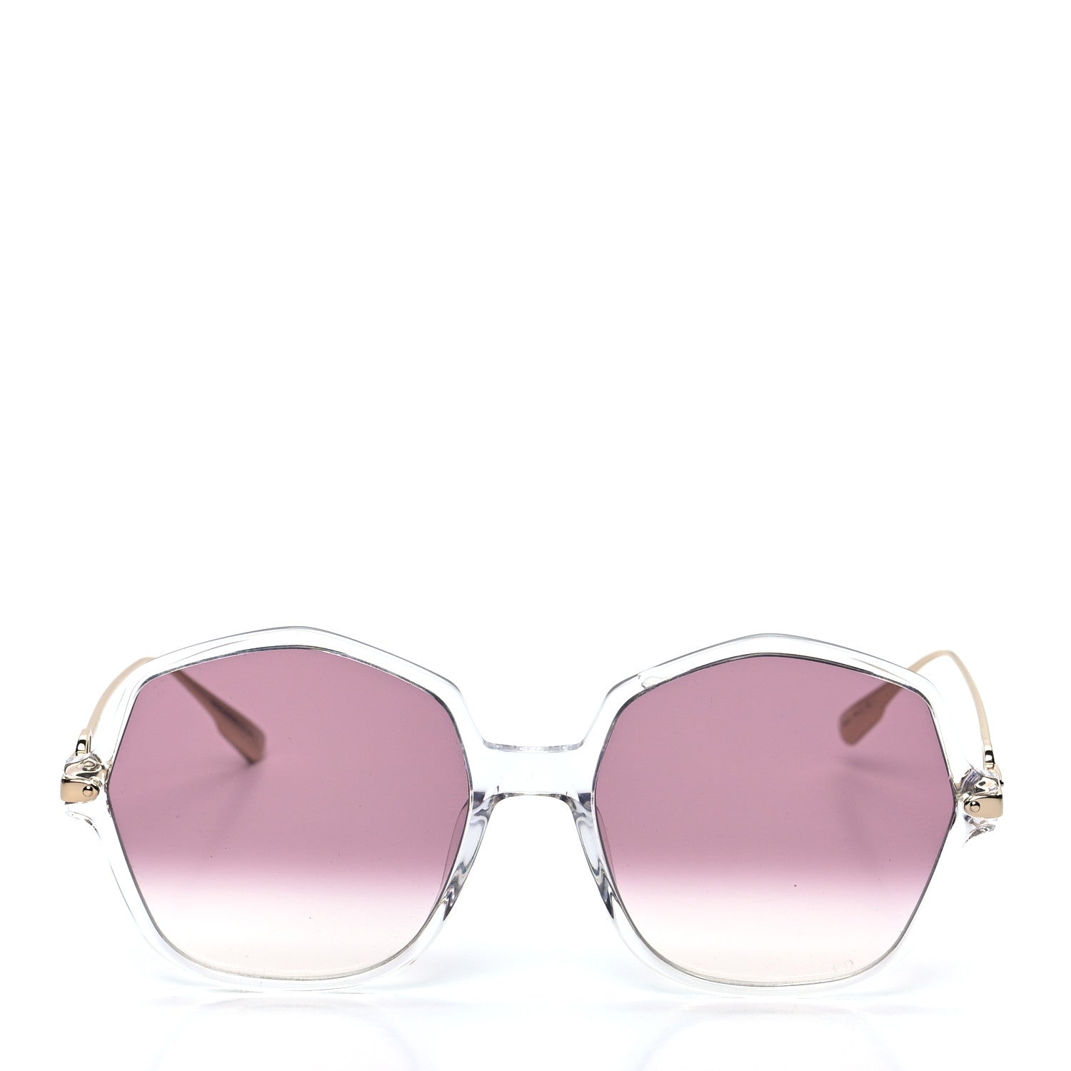 Christian Dior Acetate DiorLink 2 Sunglasses Pink Gold 2 of 9