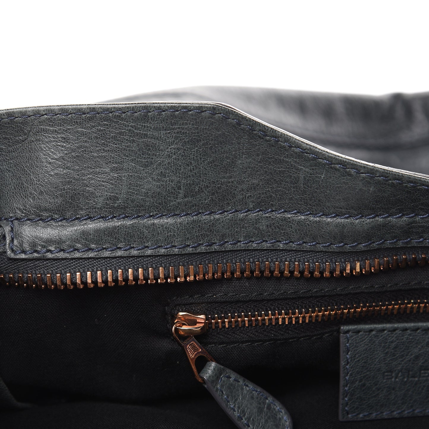 Agneau Giant 21 Rose Gold Hardware City Anthracite