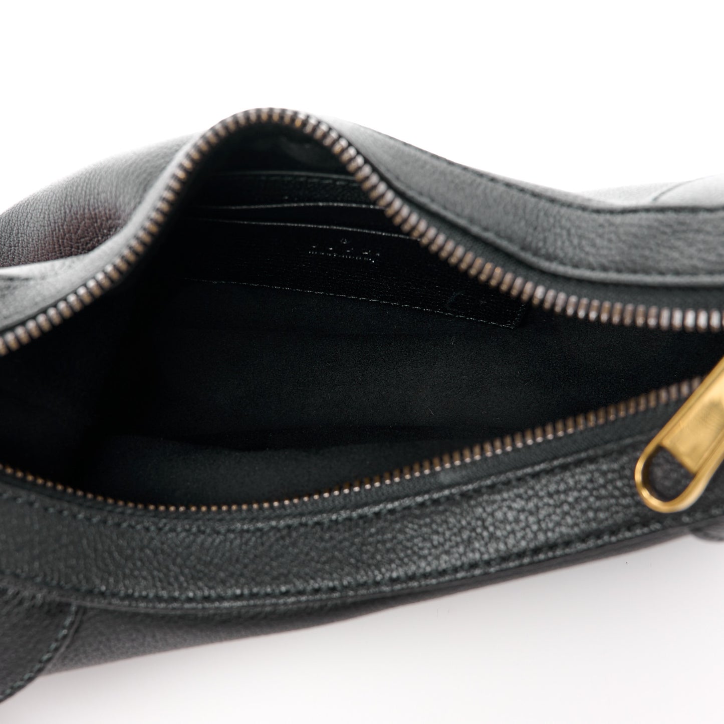 Goatskin Small Aphrodite Shoulder Bag Black