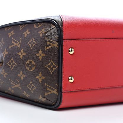Louis Vuitton Calfskin Monogram Kimono Tote Cherry 10 of 14