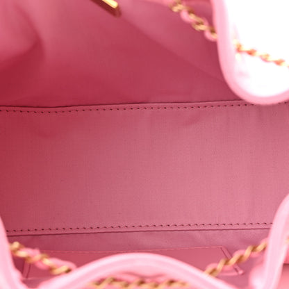 Chanel Caviar Quilted Mini Chanel 25 Handbag Pink 5 of 11