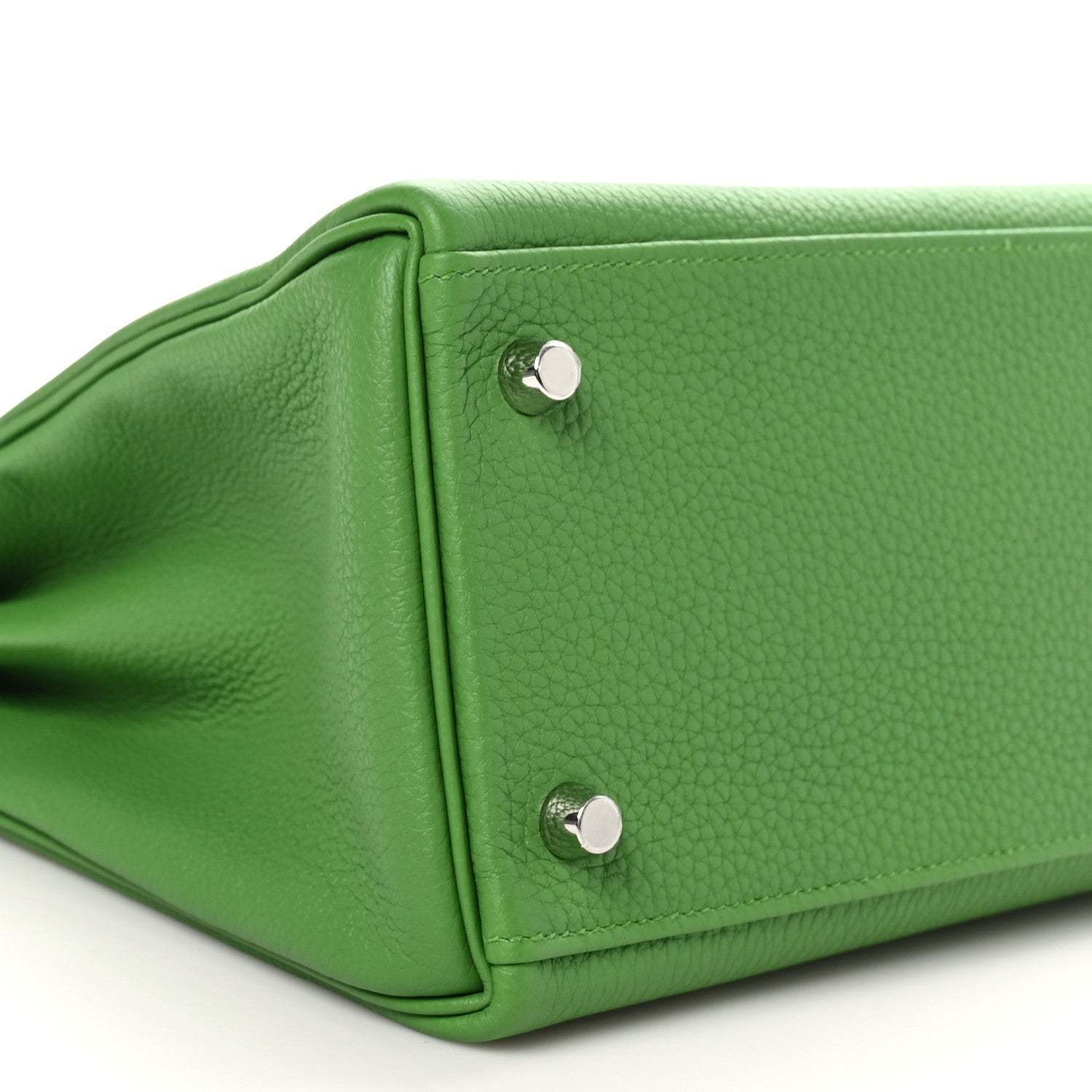 Hermes Togo Kelly Retourne 28 Vert Yucca 9 of 11