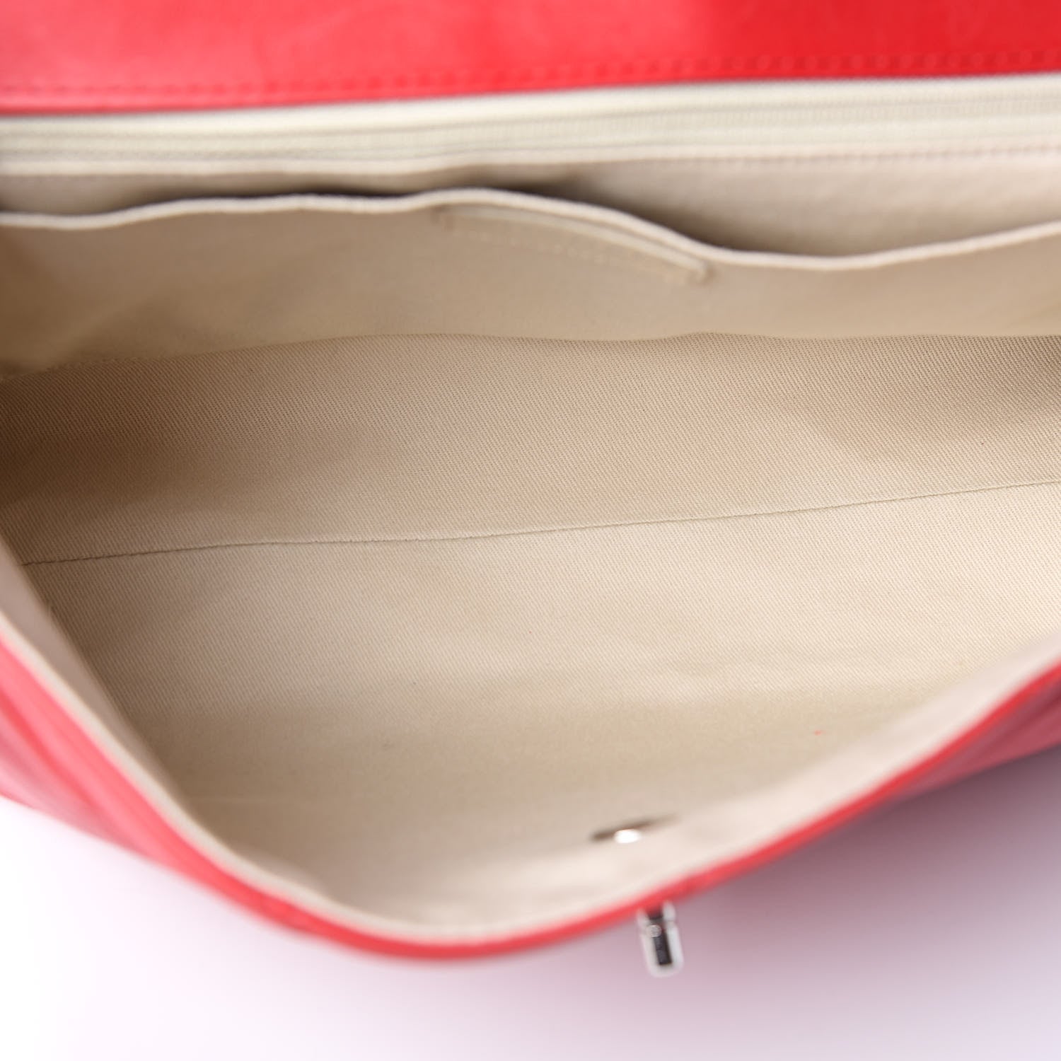 Chanel Calfskin Quilted In The Business Flap Red 5 of 13