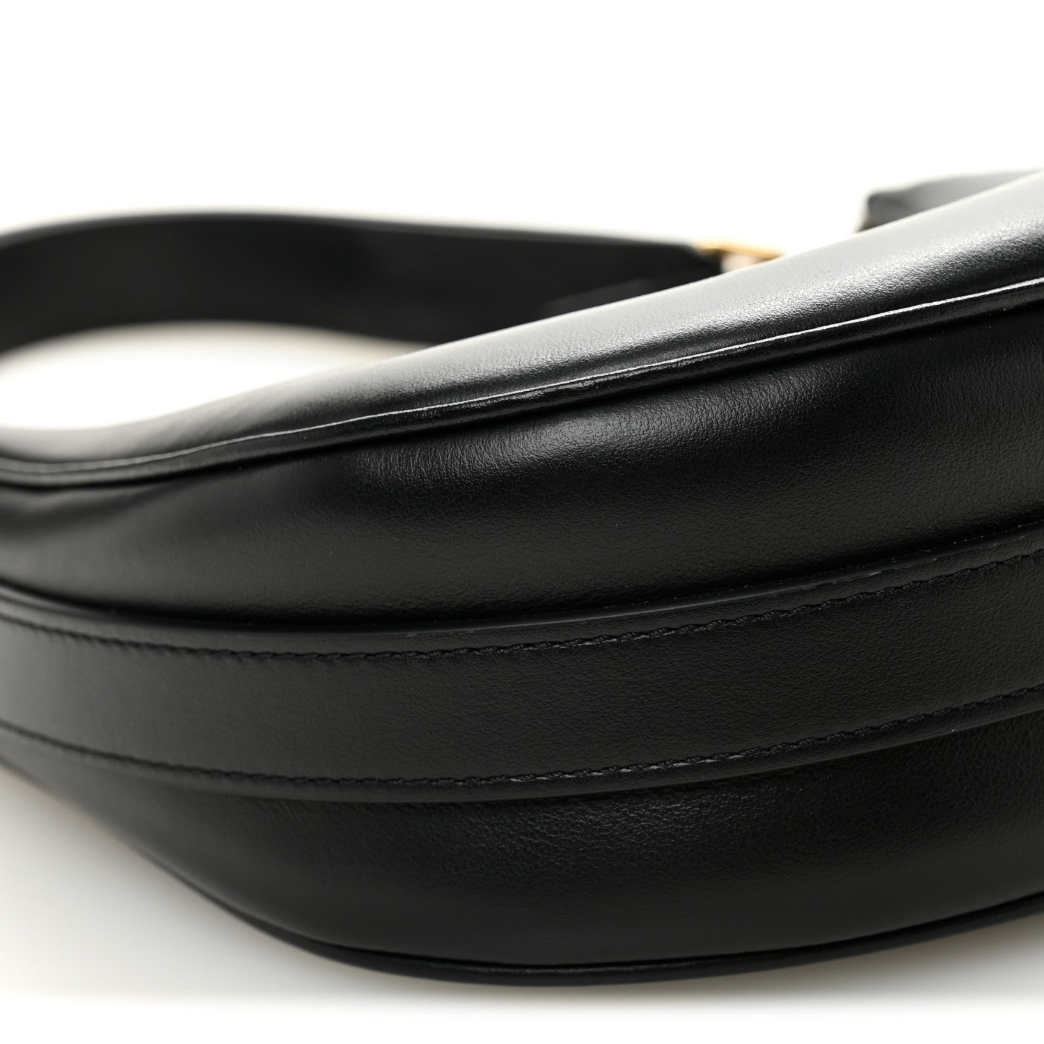 Celine Smooth Calfskin Medium Strap Ava Shoulder Bag Black 9 of 10