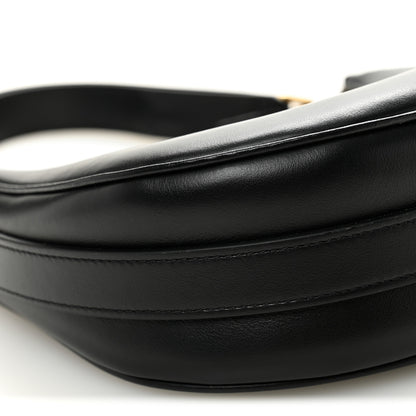 Celine Smooth Calfskin Medium Strap Ava Shoulder Bag Black 9 of 10